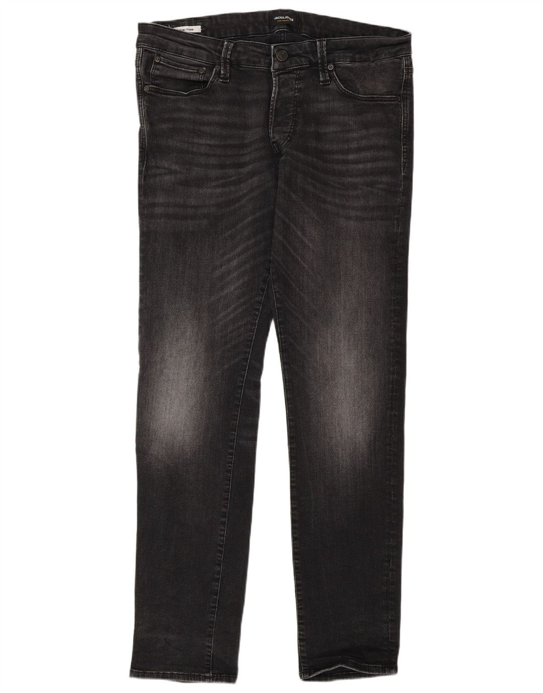 Męskie jeansy Jack & Jones GLENN Slim W34 L32 Szara bawełna