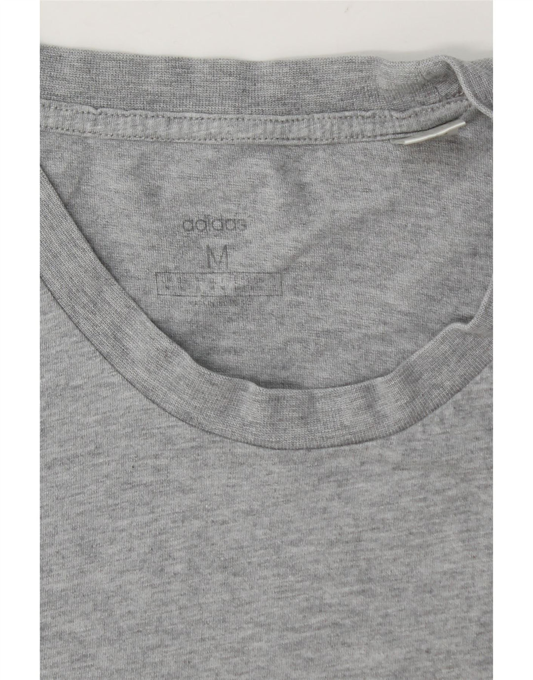 T-shirt męski ADIDAS, średni, szary, nakrapiany