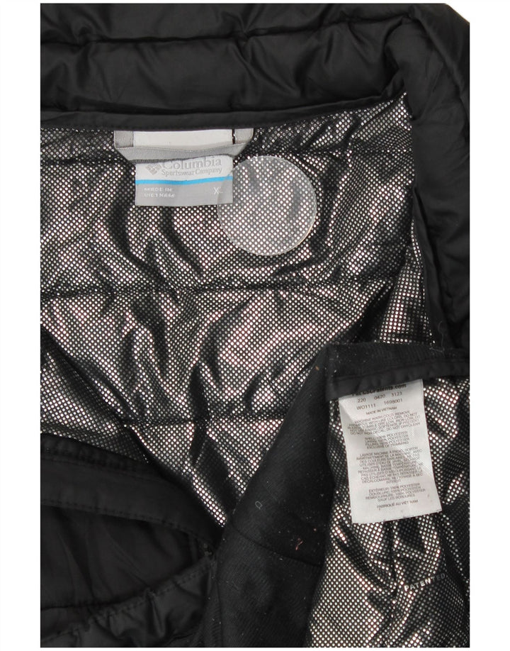 Męska ocieplana kurtka Columbia UK 42 XL, czarny poliester