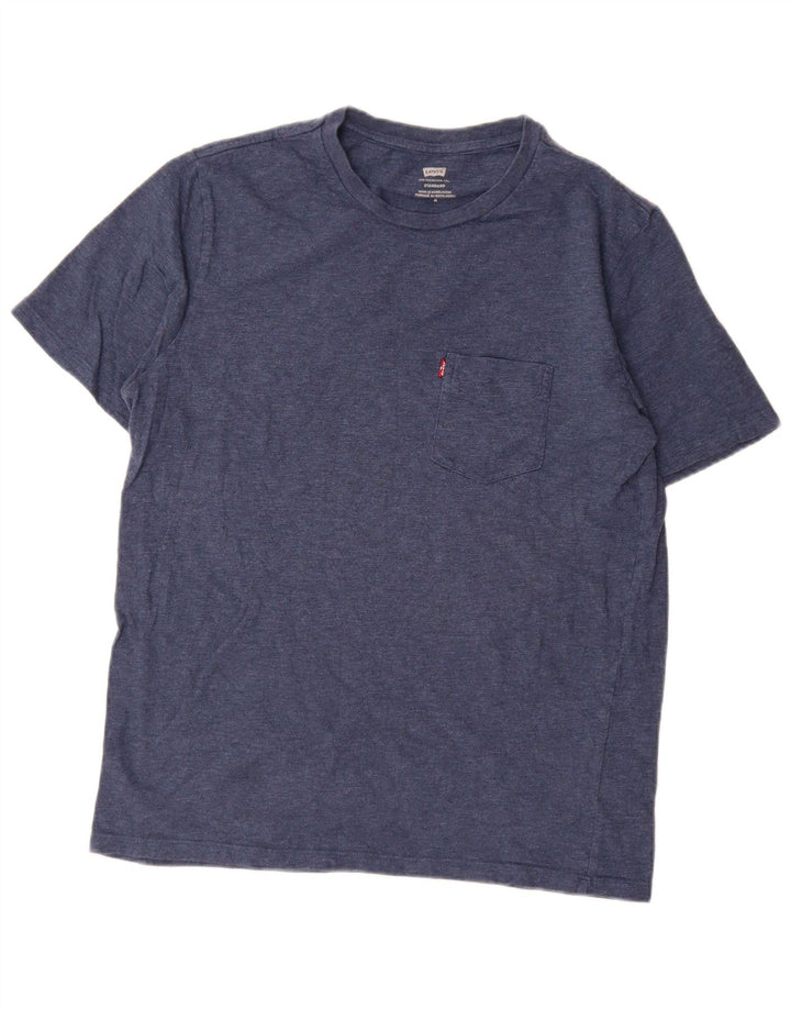T-shirt męski Levi's o standardowym kroju, średni, granatowy