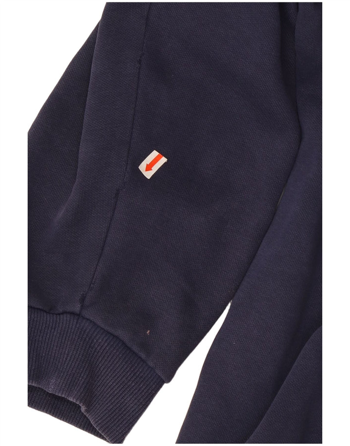 Męska bluza z kapturem Puma 4XL, granatowa, bawełniana