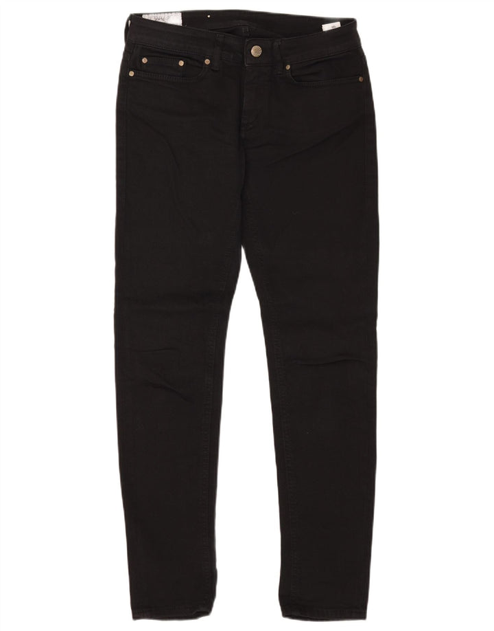 DONDUP Damskie jeansy slim W28 L30 Czarna bawełna