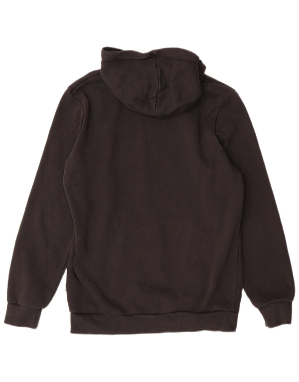 Damski sweter z kapturem Puma z grafiką UK 10, mały, czarny, bawełniany