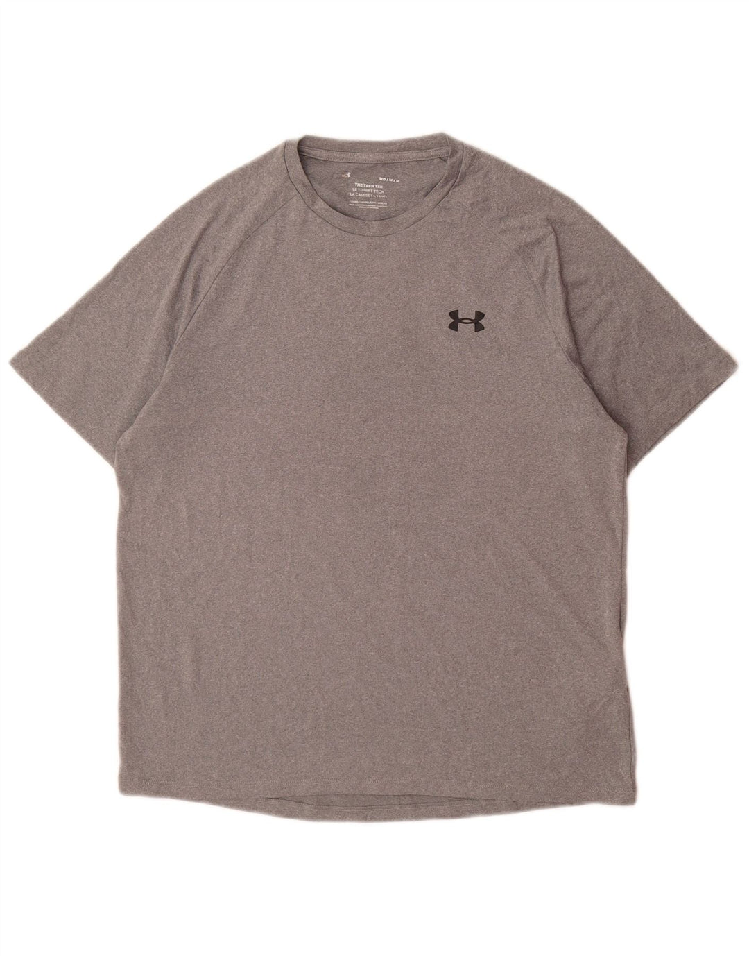 Męski t-shirt Under Armour, średni szary poliester