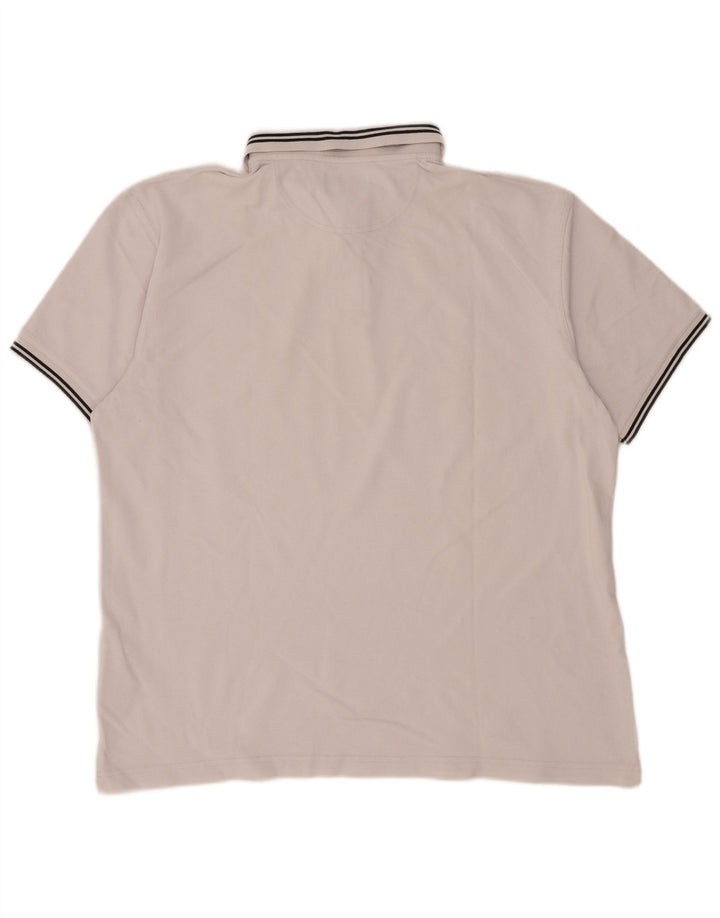 Męska koszulka polo BARBOUR 2XL, bawełniana w białe paski