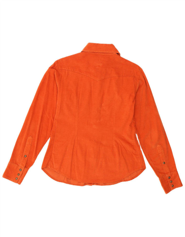 Damska koszula z długim rękawem Marlboro Classics UK 10 Small Orange Classic