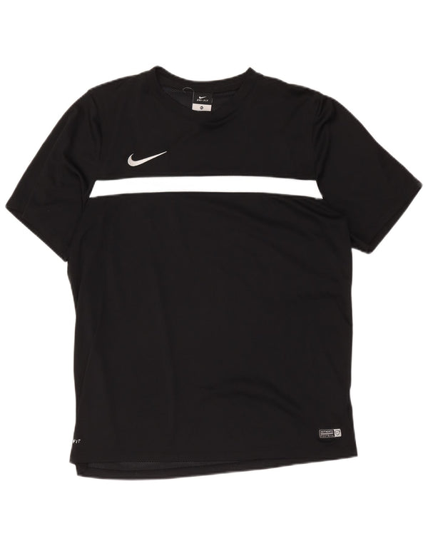 Męski T-shirt Nike Dri Fit Top XL Czarny poliester z blokami kolorów