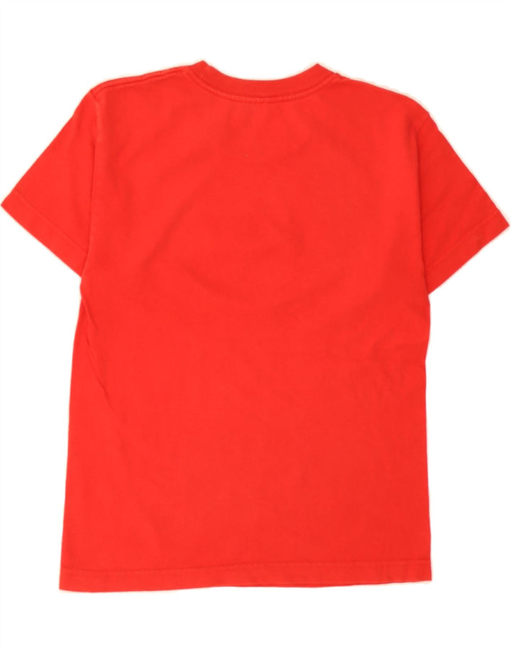 HURLEY Boys Graphic T-Shirt Top 13-14 Years Medium Red Cotton Vintage Hurley and Second-Hand Hurley from Messina Hembry 