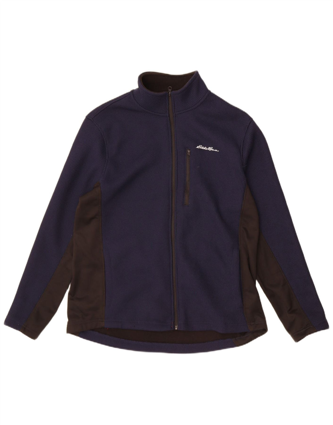 Męska kurtka dresowa Eddie Bauer, duży, granatowy, kolorowy poliester
