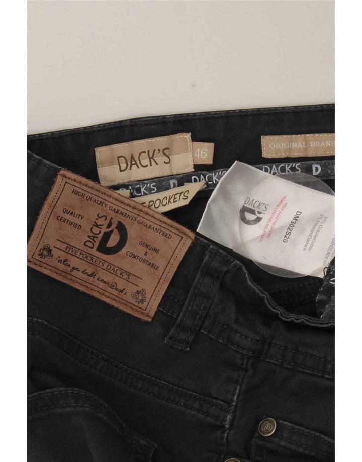 Dack's Męskie Dżinsy IT 46 Small W30 L31 Granatowa Bawełna