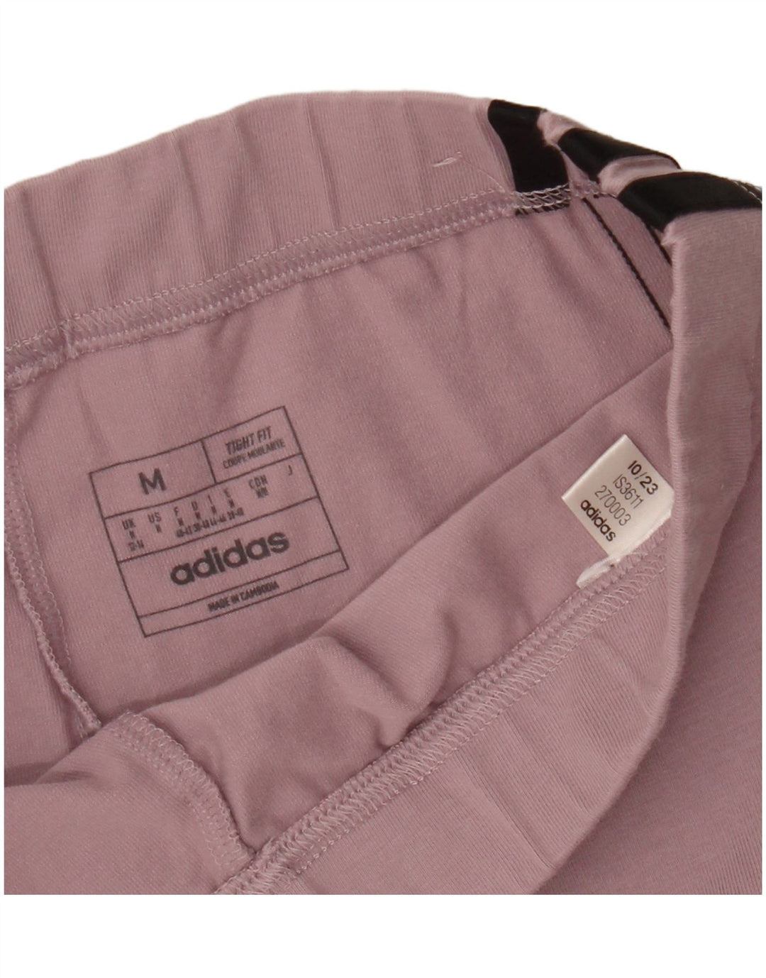 Damskie spodnie dresowe ADIDAS o dopasowanym kroju, UK 12/14, średni róż
