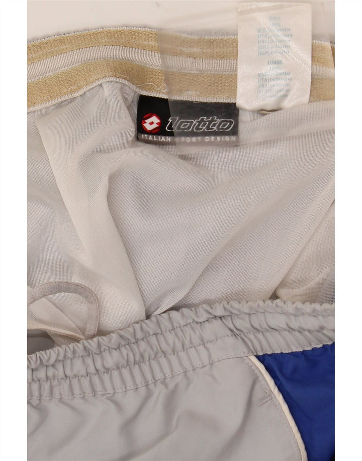 Męskie spodenki sportowe LOTTO UK 38/40, poliester w kolorze średnioszarym