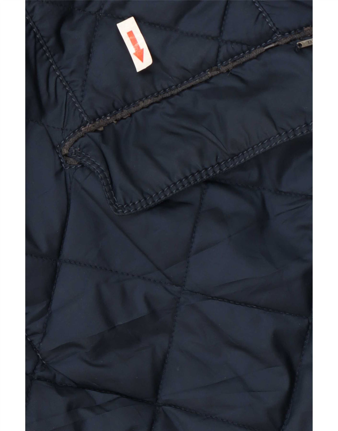 Męska pikowana kurtka Zara UK 44 2XL Granatowy poliester