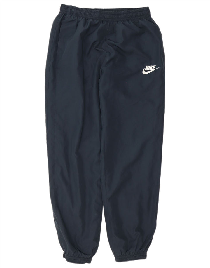 Męskie spodnie dresowe Nike, duże, granatowe, poliestrowe