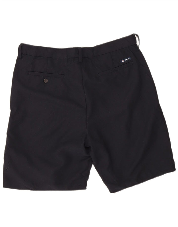 Męskie spodenki Chino Chaps W34, duże, czarne, poliestrowe