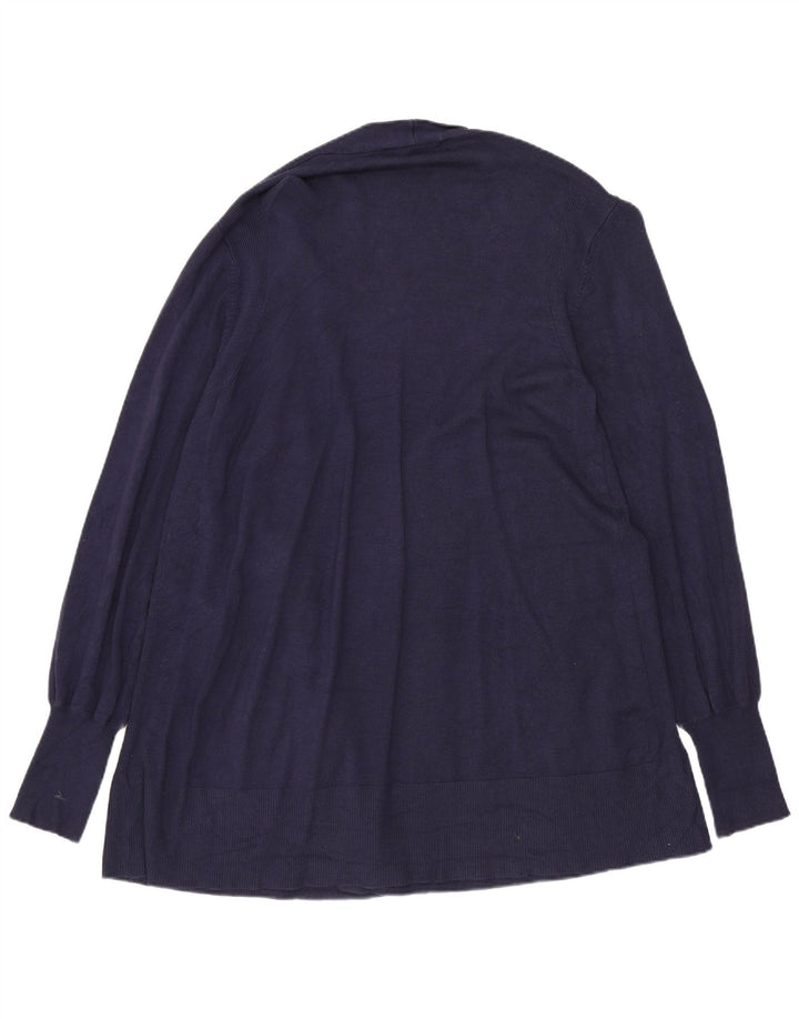 Sweter damski Marks & Spencer Longline Cardigan UK 14, średni granatowy