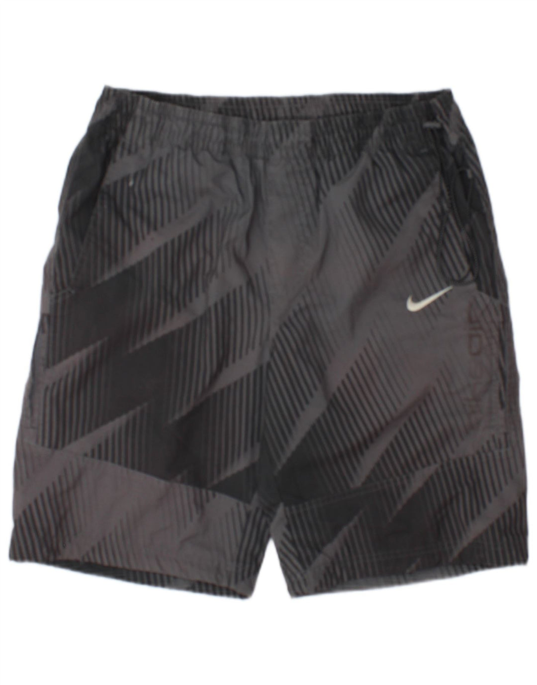 Męskie spodenki sportowe Nike UK 26/28 Mały szary geometryczny poliester