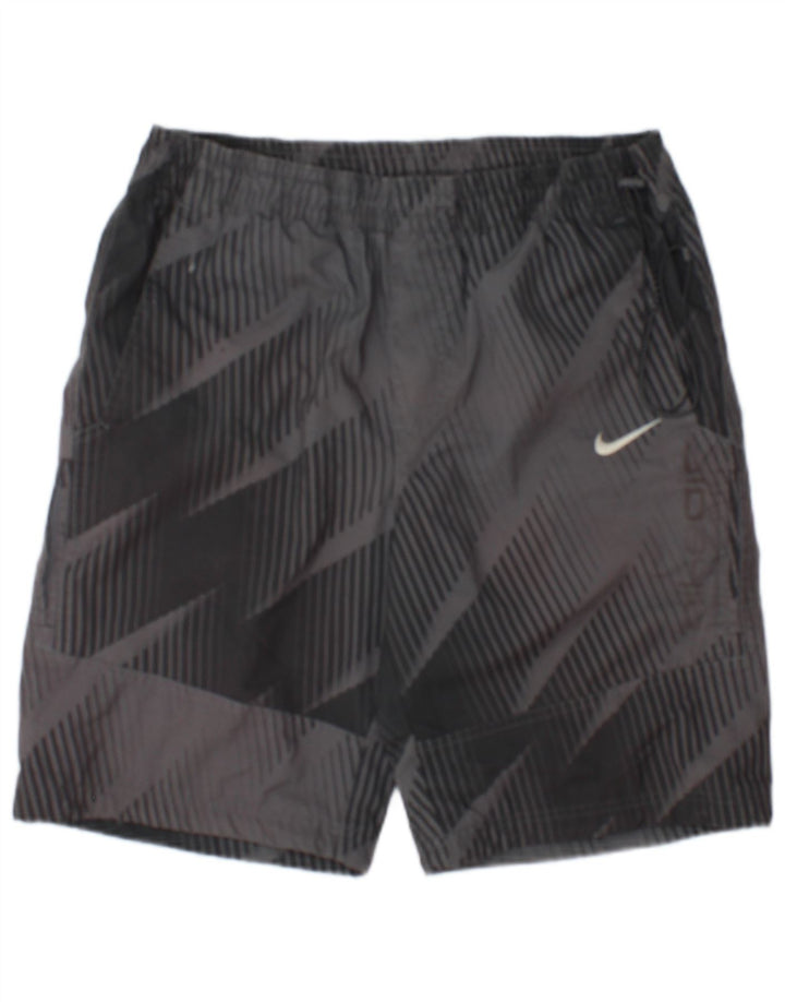 Męskie spodenki sportowe Nike UK 26/28 Mały szary geometryczny poliester