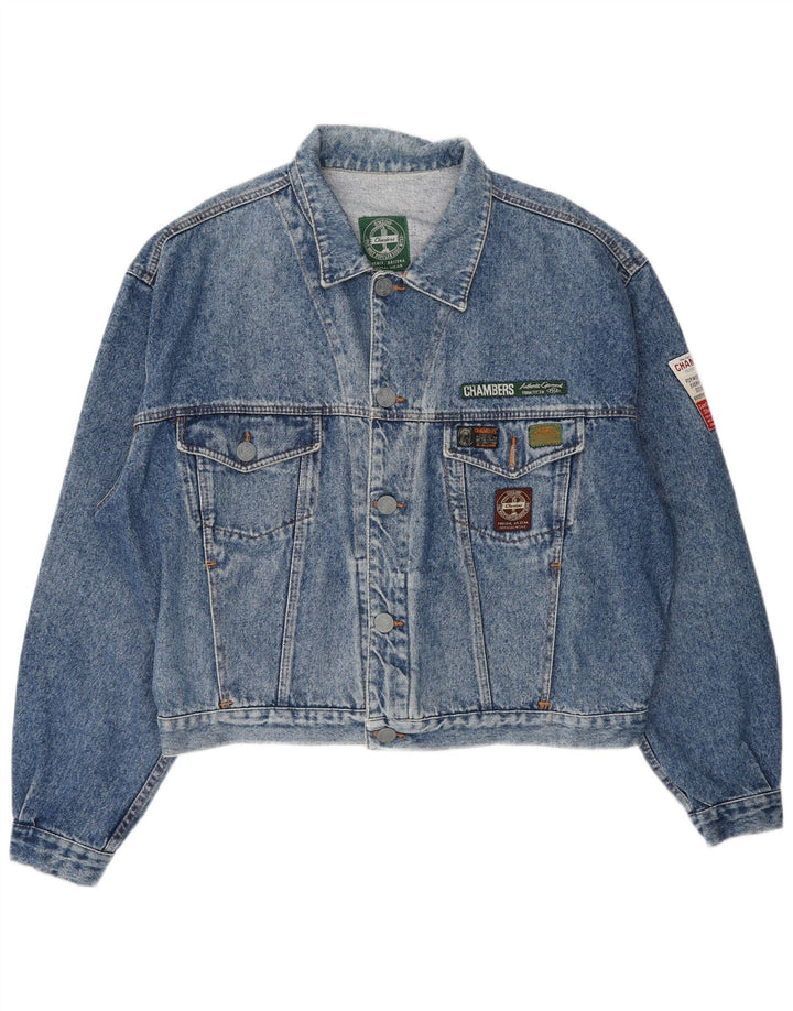 Damska kurtka dżinsowa Chambers UK 20 2XL niebieska