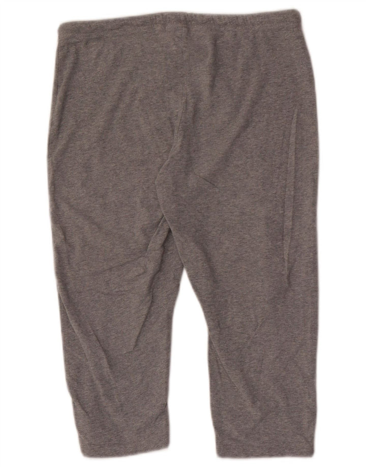 Damskie spodnie dresowe ASICS Capri UK 12 Średnioszare, bawełniane plamki