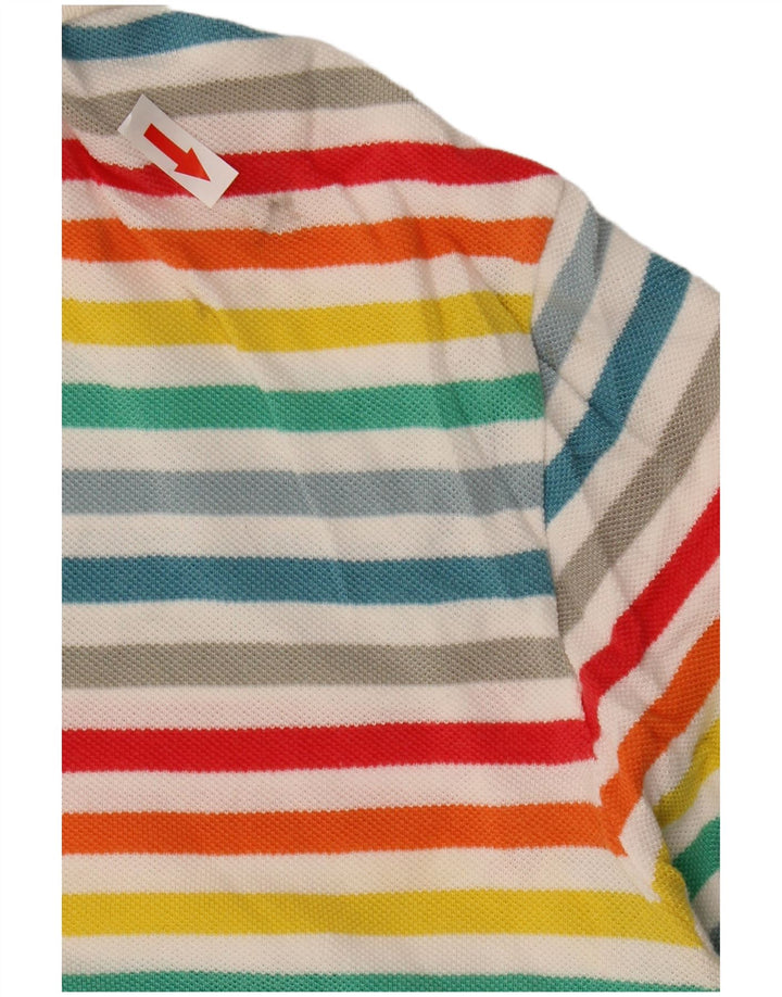 Męska koszulka polo Lacoste, rozmiar 6, XL, wielokolorowa, bawełniana w paski