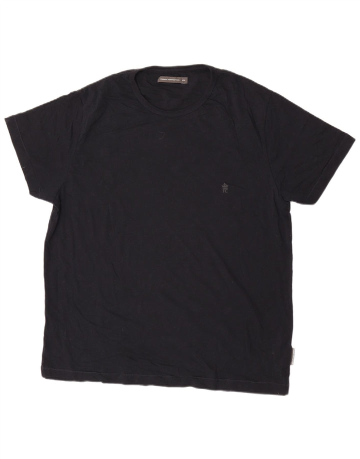 T-shirt męski French Connection Top 2XL, czarna bawełna