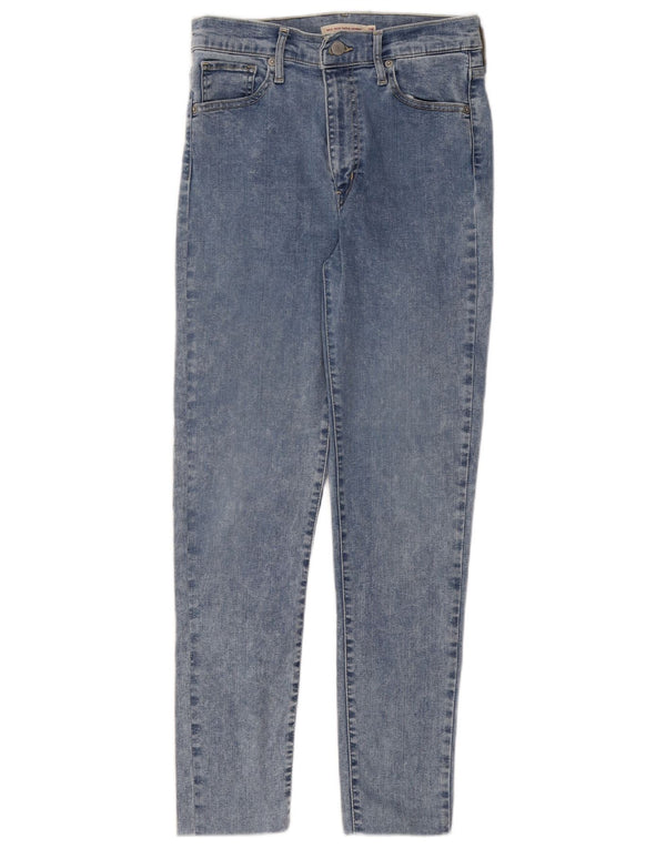 Damskie jeansy Levi's Mile High Super Skinny W28 L26 Niebieska bawełna