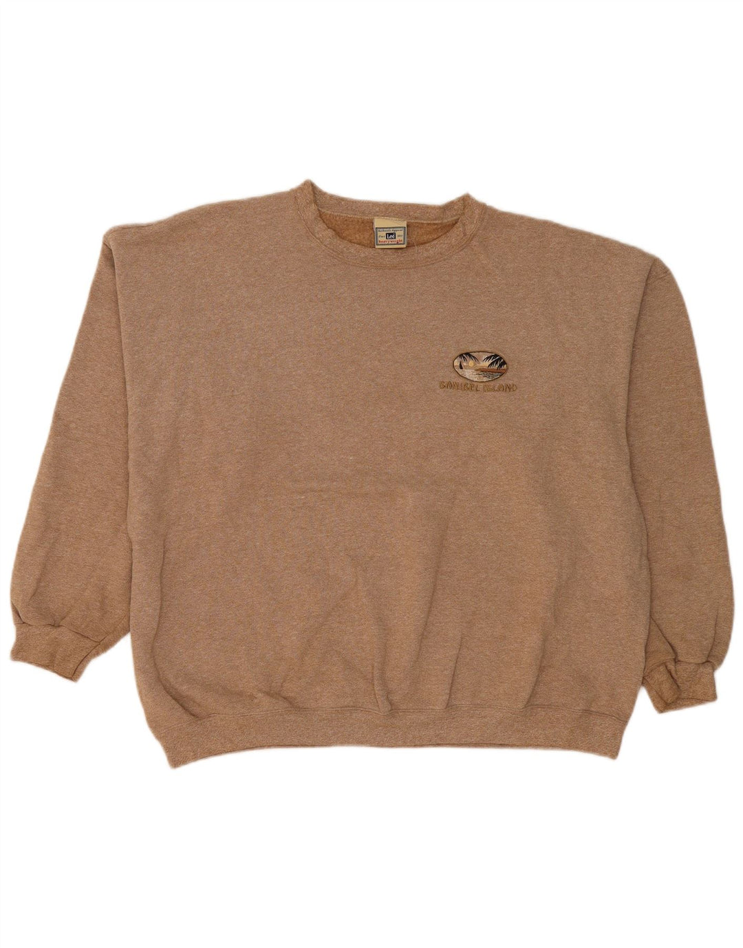 Bluza męska Lee, duża, beżowa