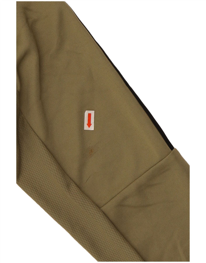 Męska kurtka dresowa ADIDAS Aeroready, mała, z poliestru w kolorze khaki