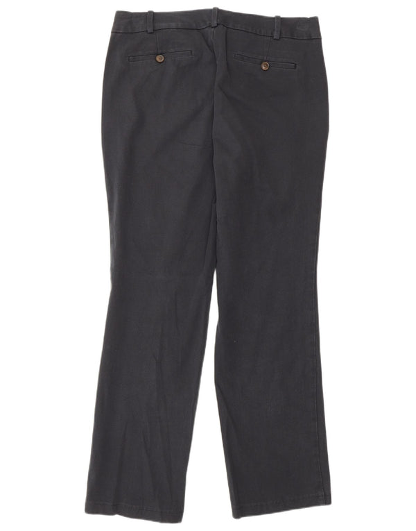 Spodnie damskie Dockers Straight Chino US 10 Large W32 L30 Czarna bawełna