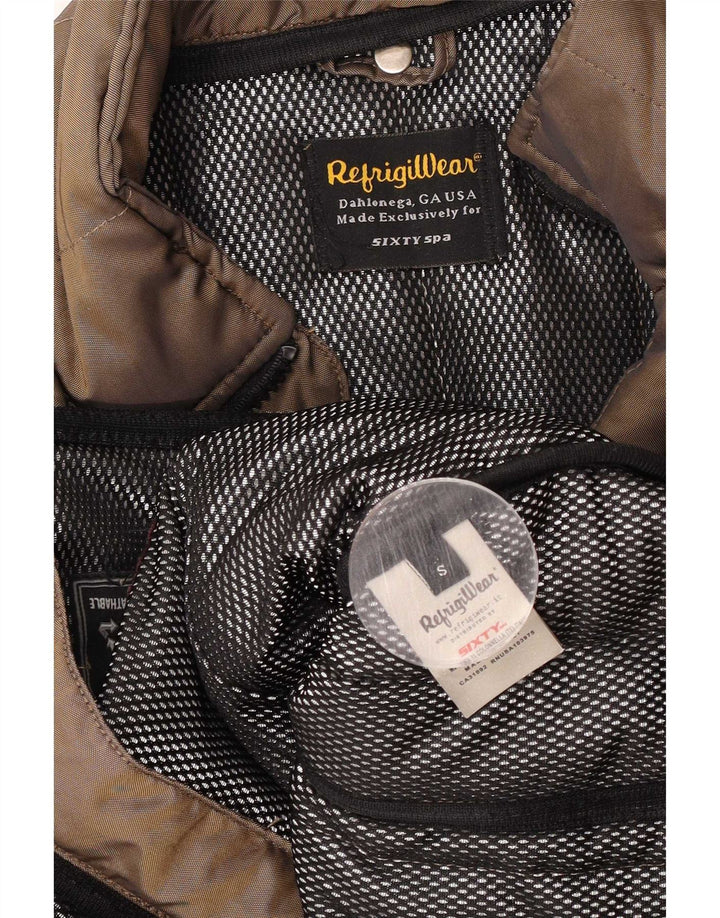 Refrigiwear damska Sixty spa Oversize wyściełana kurtka UK 10 Small Brown