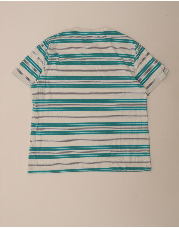 Crew Clothing Męski T-shirt Top 3XL, bawełna w białe paski
