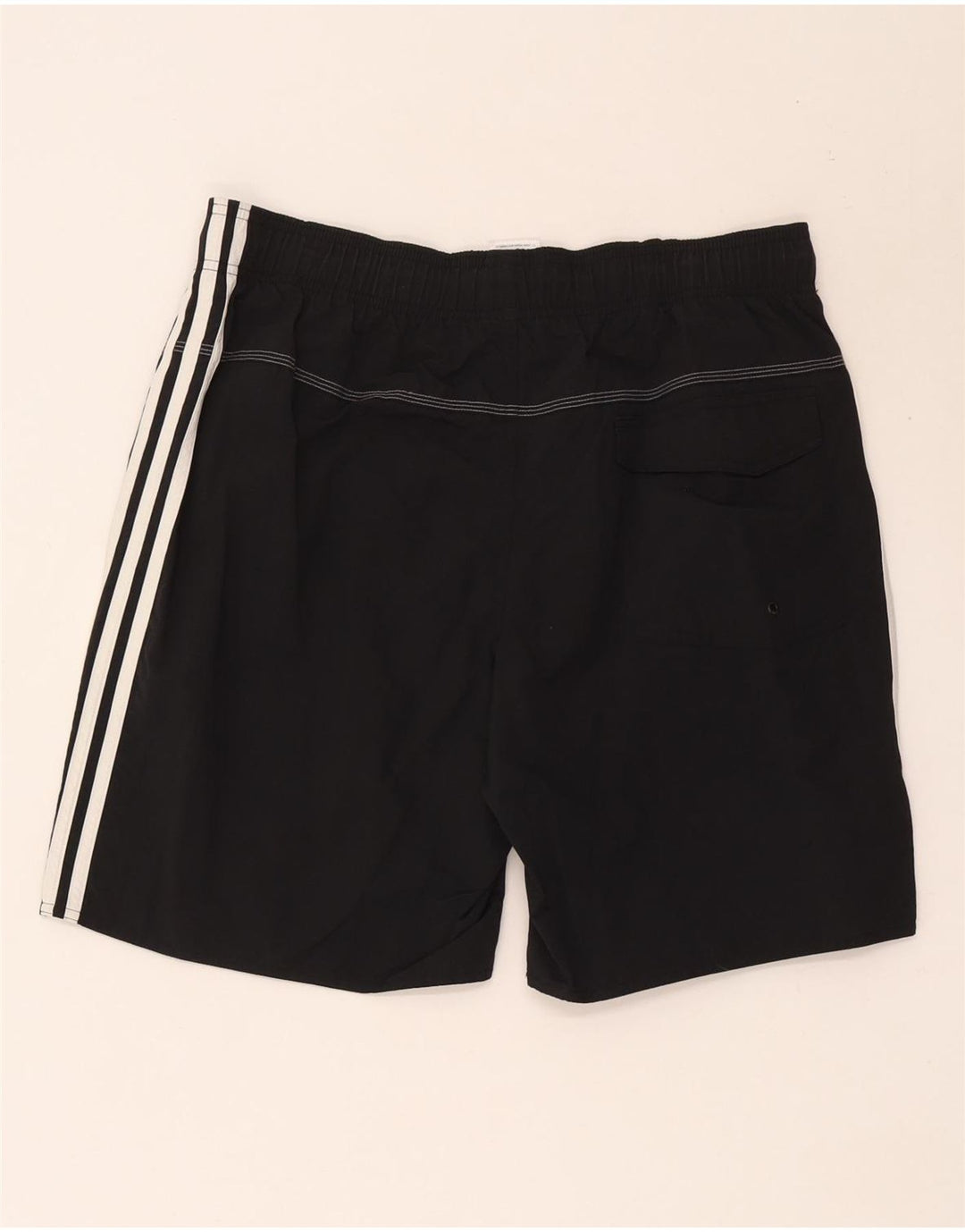 Męskie spodenki sportowe Adidas, duże, czarne, poliestrowe