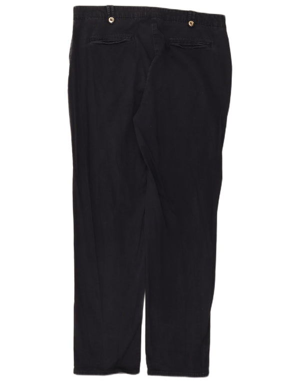 Damskie spodnie Chino Marks & Spencer UK 16 Large W36 L30 Granatowe