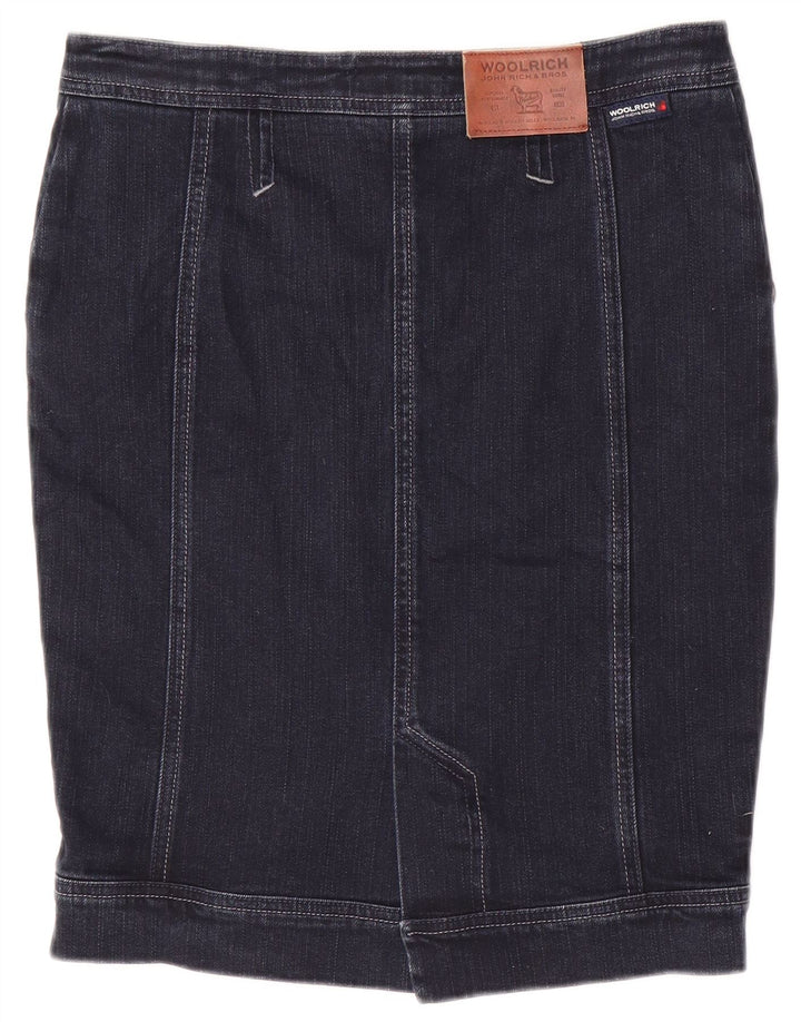 Damska spódnica dżinsowa Woolrich W29 Średni granat