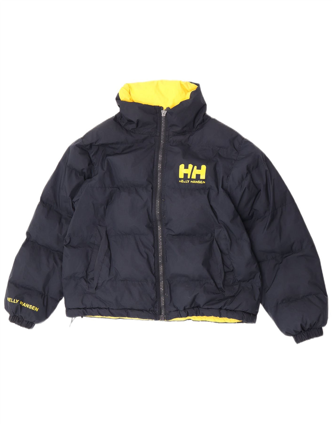 Męska dwustronna ocieplana kurtka Helly Hansen Graphic UK 36 Small Yellow
