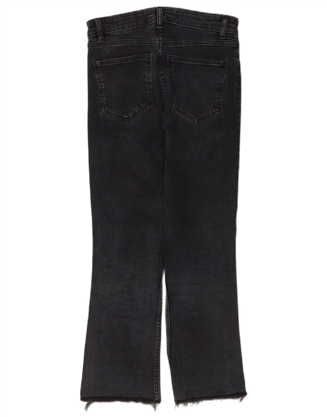 Damskie jeansy Bootcut Zara EU 36 XS W26 L25 Czarne bawełniane