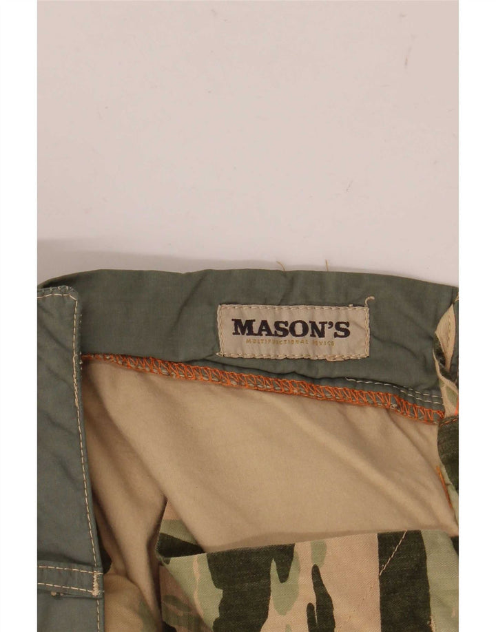 Męskie spodnie cargo Mason's Joggers W32 L34 Zielone