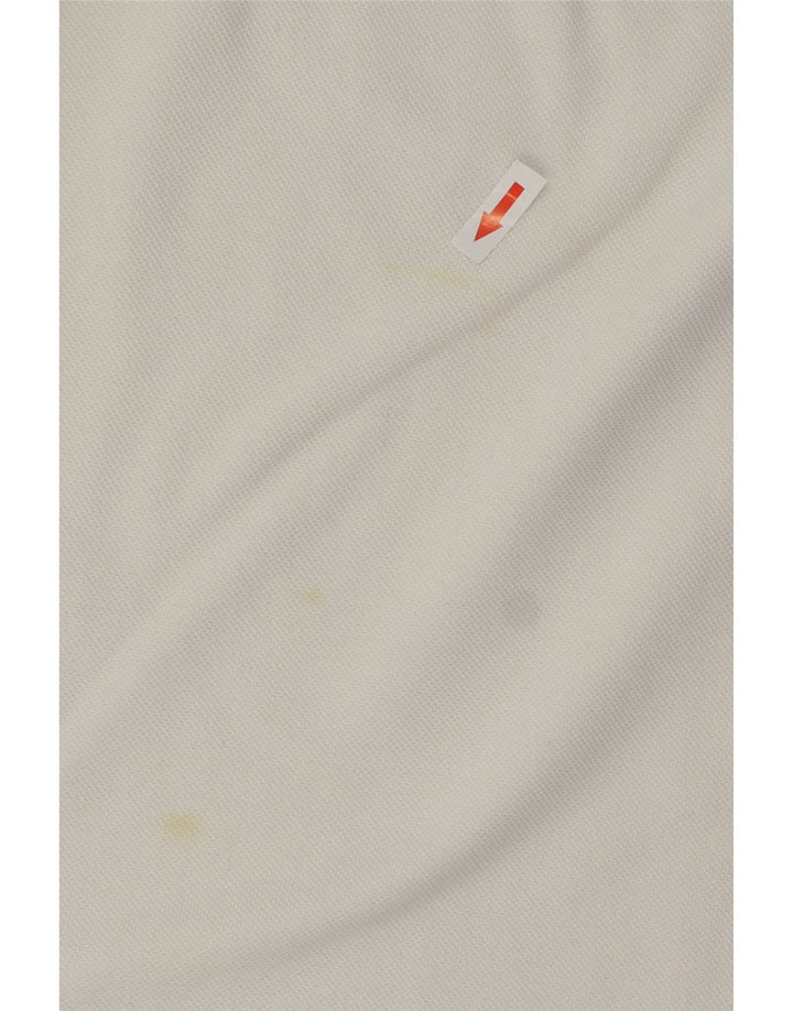 Męska koszulka polo do rugby HENRI LLOYD XL, biała, bawełniana