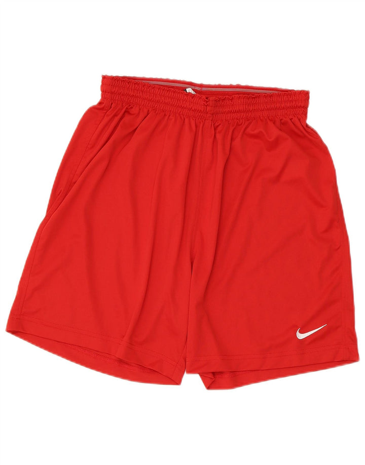 Męskie spodenki sportowe Nike, duże, czerwone, poliestrowe