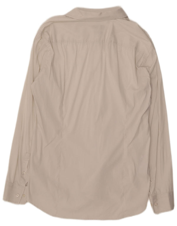 Koszula męska Hugo Boss Slim Fit, rozmiar 43 17 XL, biała bawełna