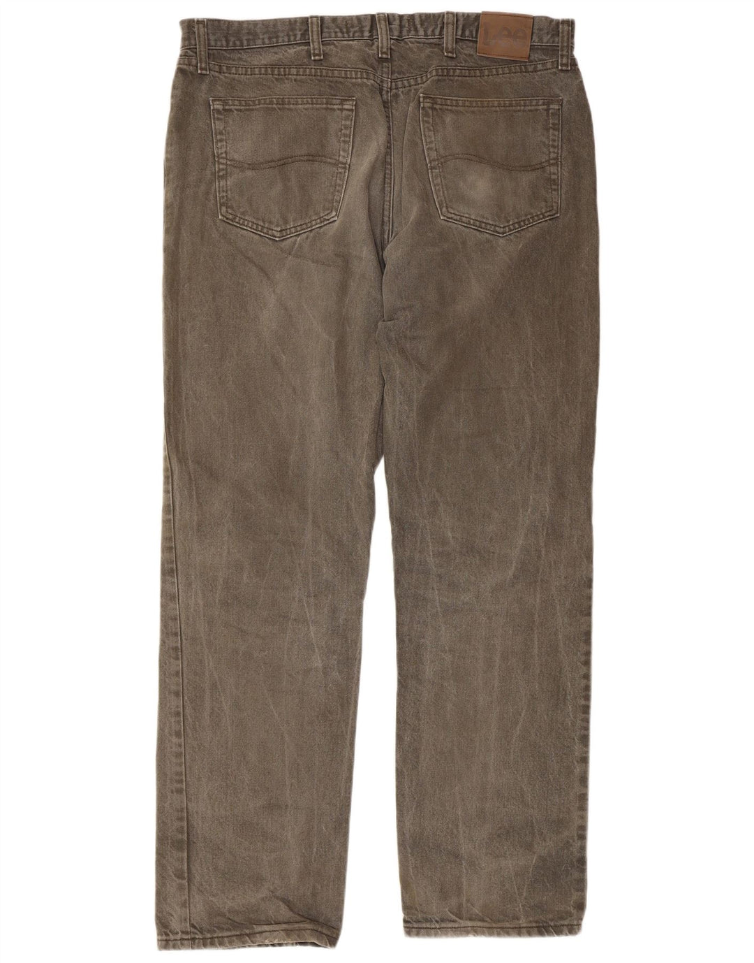 Męskie jeansy Lee o regularnym kroju W38 L32, szare