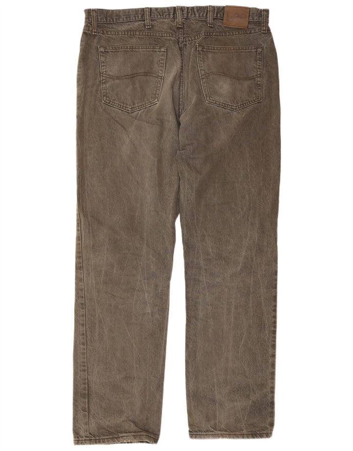 Męskie jeansy Lee o regularnym kroju W38 L32, szare