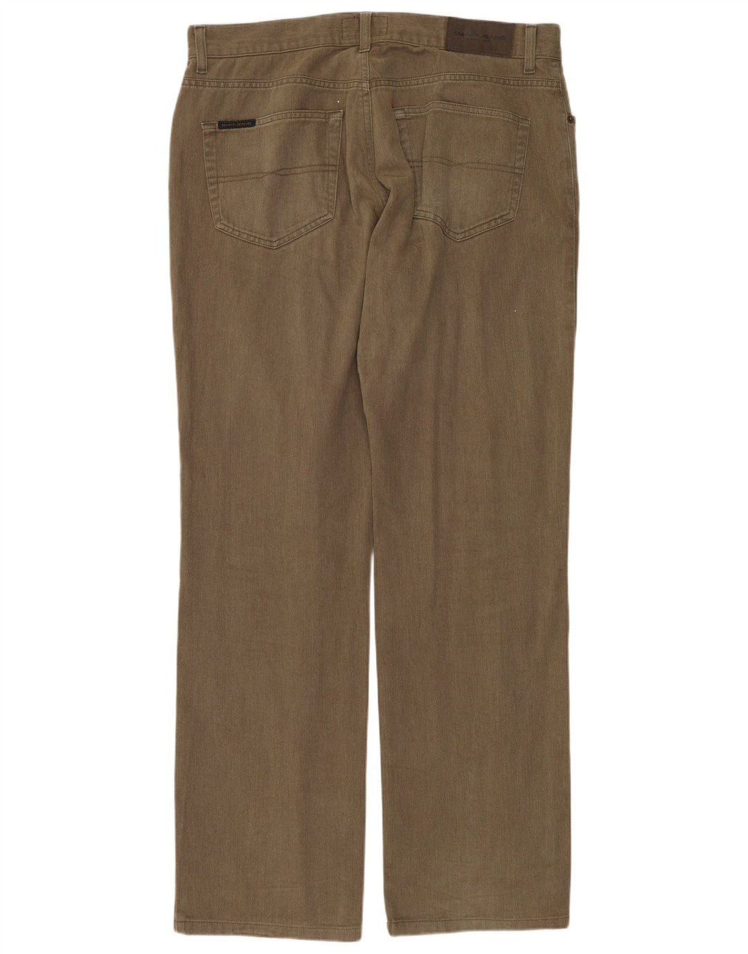 Męskie proste dżinsy GANT o regularnym kroju W36 L32, bawełna khaki