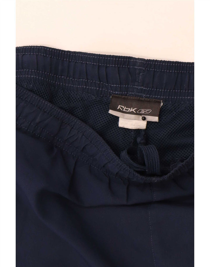 Męskie spodnie dresowe Reebok, duże, granatowe