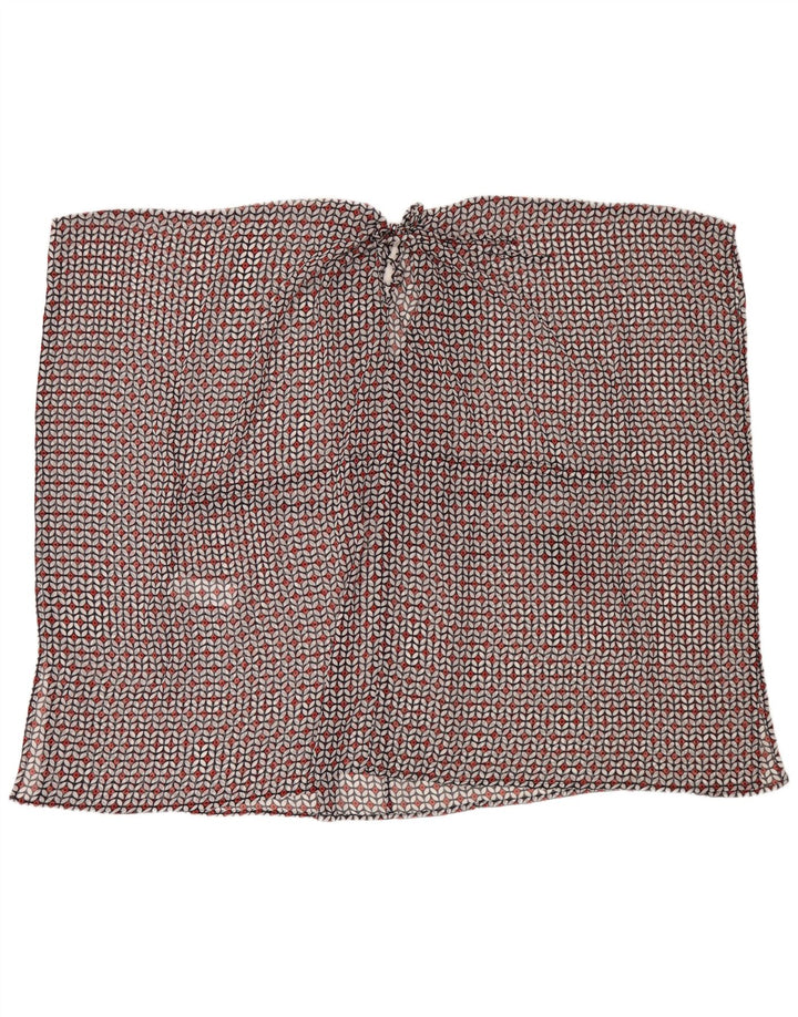 Crew Clothing Damska prześwitująca sukienka w jednym rozmiarze, wielokolorowa, geometryczna