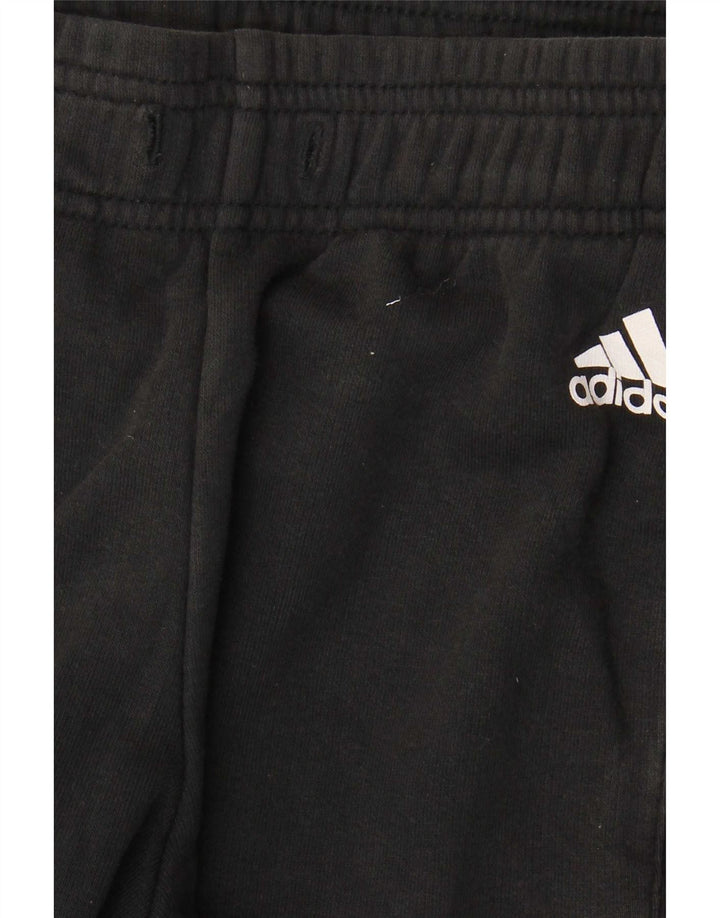 Adidas Męskie Spodnie Dresowe Joggery Małe Czarne Bawełniane
