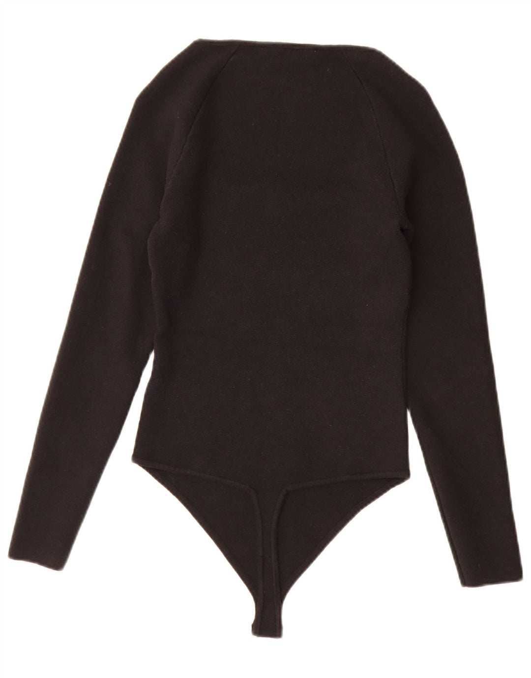 Body damskie z długim rękawem Abercrombie & Fitch UK 12, średnie czarne