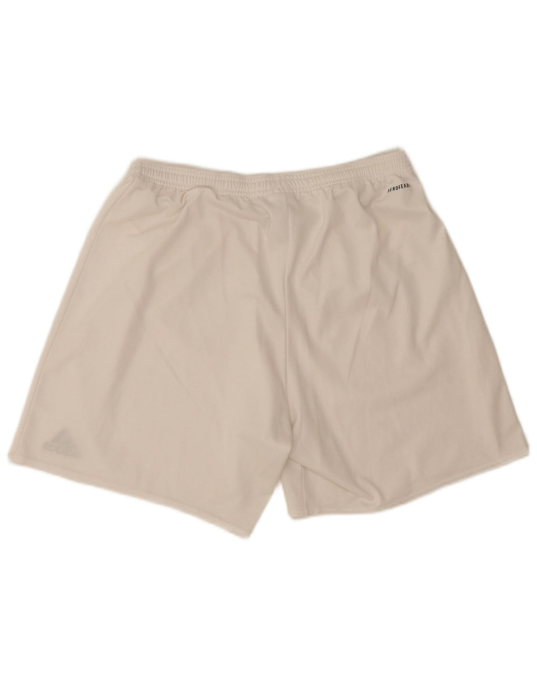 Męskie spodenki sportowe Adidas Aeroready, duże, białe, poliestrowe