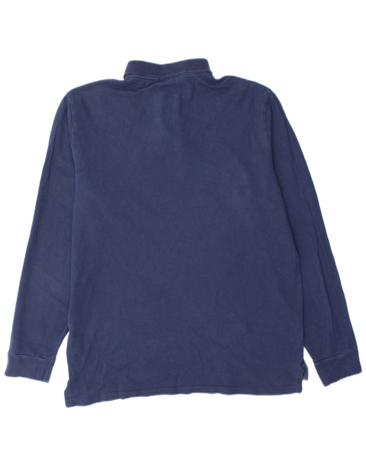 POLO RALPH LAUREN Męska koszulka polo slim fit, duża, granatowa